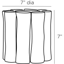 AVC05 Vescovi Vase Product Line Drawing