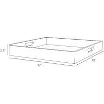 AYS02 Alfie Tray Product Line Drawing