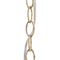 CHN-886 3' Chain- Gold Leafed Iron 
