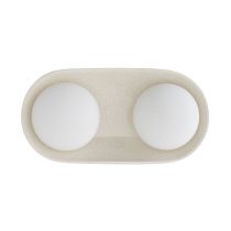 DA49006 Glaze Large Sconce Back View 