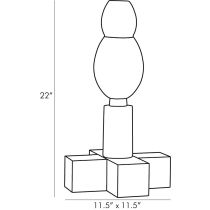 DB1002 Mod Large Vase Product Line Drawing