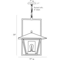 DB49007 Temple Pendant Product Line Drawing