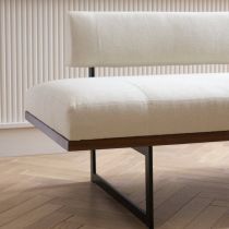DB8001 Tuck Bench Bone Linen 