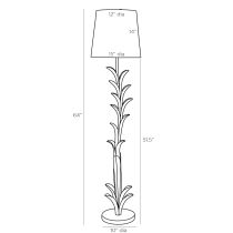 DC72001-211 Abbott Floor Lamp Product Line Drawing