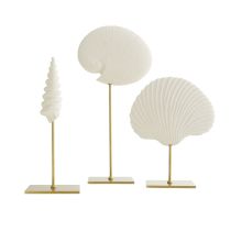 DC9000 Shell Sculptures, Set of 3 