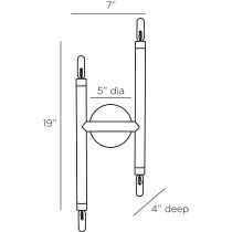 DFI03 Ballard Flush Mount Product Line Drawing