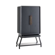 DJ5015 Cantu Cocktail Cabinet Back Angle View