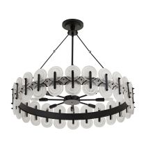 DK82001 Rondelle Chandelier Angle 2 View