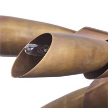 DLI13 Morgan Flush Mount Back Angle View