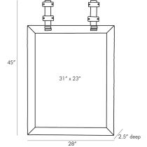 DP4007 Belmont Mirror Product Line Drawing