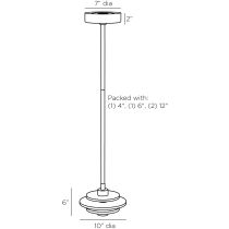 DPC10 Bevins Pendant Product Line Drawing