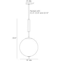 DPC17 Flagstaff Pendant Product Line Drawing