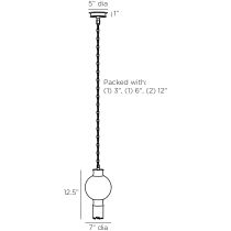 DPI03 Boswell Pendant Product Line Drawing