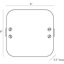 DS49025 Mercury Sconce Product Line Drawing