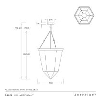 DSC09 Lillian Pendant Product Line Drawing
