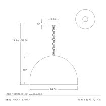 DSI13 Micah Pendant Product Line Drawing