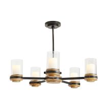 DW82003 Sumter Candle Chandelier Angle 1 View