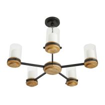 DW82003 Sumter Candle Chandelier Back View 