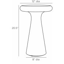 FAS05 Zahara Drink Table Product Line Drawing