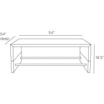 FCI03 Lyle Cocktail Table Product Line Drawing