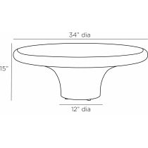 FCS07 Zahara Coffee Table Product Line Drawing