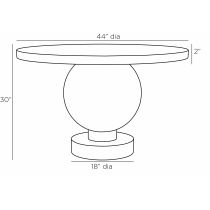 FDS07 Brenna Entry Table Product Line Drawing