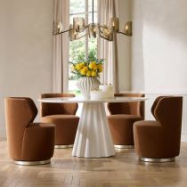 FDI06 Rinny Large Dining Table Enviormental View 1