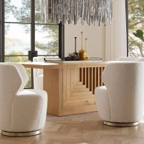 FDS10 Crockett Dining Table Enviormental View 1