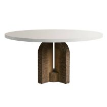 FDS24 Orba Teak Wood Outdoor Dining Table 