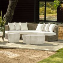 FFS08 Helene Curved Outdoor Sofa Enviormental View 1