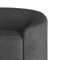 FFU03 Turner Sofa Charcoal Sherpa White Oyster 