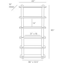 FGS02 Triton Bookshelf Product Line Drawing