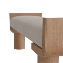 FHI01 Wesley Bench Detail View
