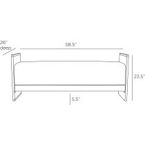 FHI02 Townsend Bench Product Line Drawing
