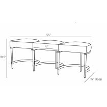 FHI08 Blaire Bench Product Line Drawing