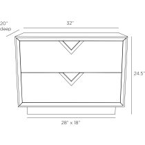 FIS02 Ulysses Side Table Product Line Drawing