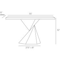 FLI01 Valder Console Product Line Drawing