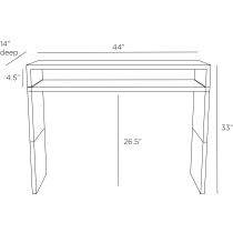 FLI03 Talcon Console Product Line Drawing