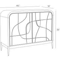 FNS15 Hardin Cabinet Product Line Drawing