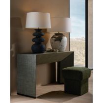 FOU03 Athens Ottoman Olive Bouclé Enviormental View  2