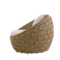 FRS30 Florian Outdoor Swivel Lounge Chair Angle 2 View