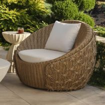 FRS30 Florian Outdoor Swivel Lounge Chair Enviormental View 1