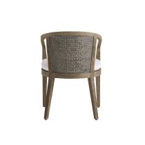 FRS31 Sobek Textured Back Outdoor Dining Chair Side View
