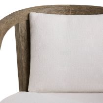 FRS31 Sobek Textured Back Outdoor Dining Chair Back View 