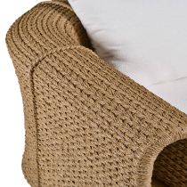 FRS34 Julien Open Arm Outdoor Lounge Chair Detail View