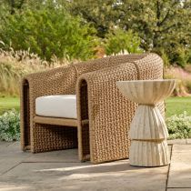 FRS34 Julien Open Arm Outdoor Lounge Chair Enviormental View 1