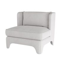 FRU06 Ava Lounge Chair Stone Bouclé 