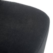 FRU08 Poppy Chair Midnight Grey Performance Velvet 