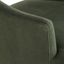 FRU12 Laurette Chair Pine Performance Chenille Detail View
