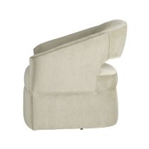 FRU13 Lana Lounge Chair Sage Performance Velvet Angle 2 View